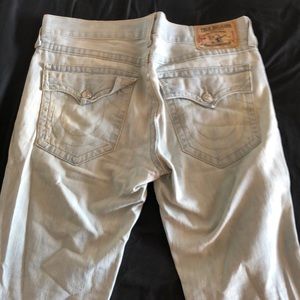 True Religion Ricky Cut Light Jeans